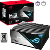 ASUS ROG Thor Platinum II modulaire 1000 watt voeding  Zwart, 8x PCIe