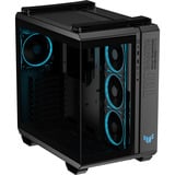 ASUS TUF Gaming GT502 Horizon ARGB midi tower behuizing Zwart | 3x USB-A | 1x USB-C | Tempered Glass