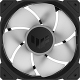 ASUS TUF Gaming TR120 ARGB Reverse fan Pack, 3 stuks case fan Zwart/transparant