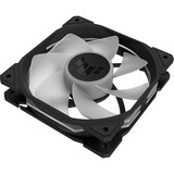 ASUS TUF Gaming TR120 ARGB Reverse fan Pack, 3 stuks case fan Zwart/transparant