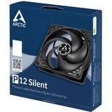 Arctic P12 Silent case fan Zwart