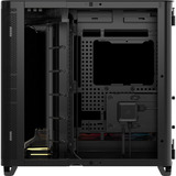 Corsair AIR 5400 LX-R LINK  midi tower behuizing Zwart | 3x USB-C | RGB | Tempered Glass