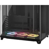 Corsair AIR 5400 LX-R LINK  midi tower behuizing Zwart | 3x USB-C | RGB | Tempered Glass