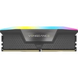 Corsair Vengeance RGB 64 GB DDR5-5600 (2x 32 GB) werkgeheugen Grijs, CMH64GX5M2D5600Z40, UDIMM, XMP, EXPO