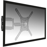 Ewent Easy Turn TV Wandsteun L met 3 draaipunten Monitorbeugel Zwart