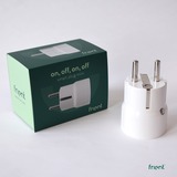Frient Smart Plug Mini 2 Type E (Frans) stekker Wit, Zigbee 3.0