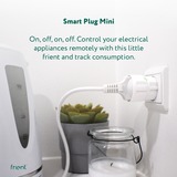 Frient Smart Plug Mini 2 Type E (Frans) stekker Wit, Zigbee 3.0