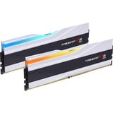 G.Skill 32 GB DDR5-6400 (2x 16 GB) Kit werkgeheugen Wit, Trident Z5 RGB, XMP 3.0