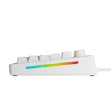 Glorious GMMK 3 75% Prebuilt Wired White, gaming toetsenbord Wit, US lay-out, Glorious Fox, 75%, RGB, GPBT-doubleshot keycaps, Knob