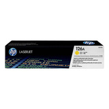 HP 126A gele LaserJet tonercartridge (CE312A) Geel, Geel, Retail