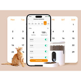 Imou PF1 Slimme voedseldispenser Wit, App controle, WiFi, voor de kat