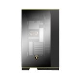Lian Li O11 Dynamic EVO RGB Automobili Lamborghini Edition midi tower behuizing Zwart | 2x USB-A | 1x USB-C | RGB | Tempered Glass