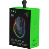 Razer Basilisk V3 Pro 35K gaming muis Zwart, USB / Bluetooth / Razer HyperSpeed Wireless, 35000 DPI, Razer Chroma RGB