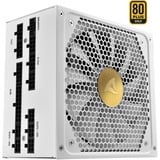 Sharkoon Rebel P30 Gold White modulaire 1000 watt voeding  Wit, 1x 12VHPWR, 4x PCIe
