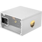 Sharkoon Rebel P30 Gold White modulaire 1000 watt voeding  Wit, 1x 12VHPWR, 4x PCIe
