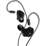 Sharkoon Stealthbite IEM in-ear oortjes Zwart, Pc, USB-A, UBS-C, 3,5 mm