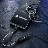 Sharkoon Stealthbite IEM in-ear oortjes Zwart, Pc, USB-A, UBS-C, 3,5 mm