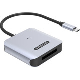 Sitecom USB-C kaartlezer Compact Flash Express type B Grijs/zwart