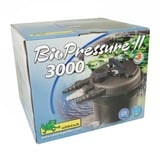 Ubbink BioPressure II-drukfilter 3000 waterfilter Zwart, Incl. UVC 5W