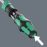 Wera Kraftform Kompakt 28 RA 1, 6‑delig bitset Zwart/groen
