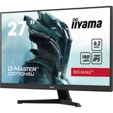iiyama G-Master Red Eagle G2770HSU-B6 27" gaming monitor Zwart, 180 Hz, HDMI, DisplayPort, Audio