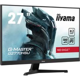 iiyama G-Master Red Eagle G2770HSU-B6 27" gaming monitor Zwart, 180 Hz, HDMI, DisplayPort, Audio