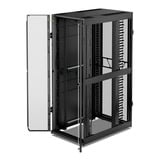 APC NetShelter SX, Networking Rack Enclosure, 42U, 1991H x 750W x 1200D mm server rack Zwart/groen, AR3340B2