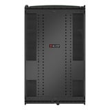 APC NetShelter SX, Networking Rack Enclosure, 42U, 1991H x 750W x 1200D mm server rack Zwart/groen, AR3340B2