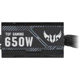 ASUS TUF Gaming 650B 650 watt voeding  Zwart, 4x PCIe