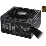 ASUS TUF Gaming 650B, 650 Watt voeding  Zwart, 4x PCIe