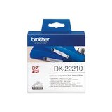 Brother DK-22210 doorlopende labelrol – papier printlint 
