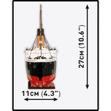 COBI Historical Collection - RMS Titanic Constructiespeelgoed Schaal 1:300