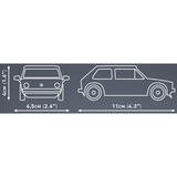 COBI Volkswagen Golf (1974-1983) Constructiespeelgoed Schaal 1:35