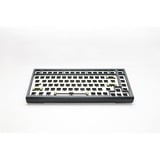 Ducky ProjectD Tinker 75 met QMK/VIA RGB mechanisch toetsenbord Zwart, US lay-out (QWERTY), 75%, Barebone. RGB leds, Hot-swappable, Gasket mount