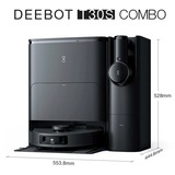 ECOVACS Deebot T30S combo complete black robotstofzuiger Zwart