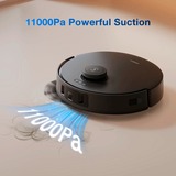 ECOVACS Deebot T30S combo complete black robotstofzuiger Zwart