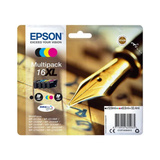 Epson 16XL DURABrite - Multipack inkt C13T16364012, 4-kleurig
