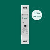 Frient Smart DIN Relay relais Lichtgrijs, Zigbee 3.0