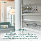 Frient Smart DIN Relay relais Lichtgrijs, Zigbee 3.0