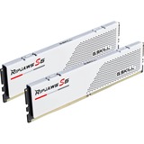 G.Skill 96 GB DDR5-6000 (2x 48 GB) Kit werkgeheugen Wit, F5-6000J3036F48GX2-RS5W, Ripjaws S5, XMP 3.0, AMD EXPO