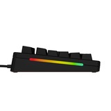 Glorious GMMK 3 HE 100% Prebuilt Wired Black, gaming toetsenbord Zwart, US lay-out, Glorious Fox, 100%, RGB, GPBT-doubleshot keycaps, Knob