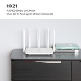 Imou HX21 AX3000 Dual-Band Wi-Fi 6 router Wit, Mesh