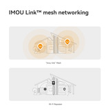 Imou HX21 AX3000 Dual-Band Wi-Fi 6 router Wit, Mesh