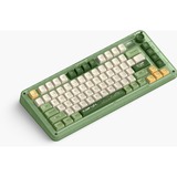 Iqunix ZX75 Camping Wireless Mechanical Keyboard Groen, US lay-out (QWERTY), IQUNIX Moonstone, 75%, RGB leds, Hot-swappable, Double-shot PBT, 2.4GHz | Bluetooth 5.1 | USB-C