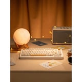 Iqunix ZX75 Sunset Ponder Wireless Mechanical Keyboard Lichtgeel, US lay-out (QWERTY), IQUNIX Little Prince, 75%, RGB leds, Hot-swappable, Double-shot PBT, 2.4GHz | Bluetooth 5.1 | USB-C
