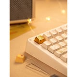Iqunix ZX75 Sunset Ponder Wireless Mechanical Keyboard Lichtgeel, US lay-out (QWERTY), IQUNIX Little Prince, 75%, RGB leds, Hot-swappable, Double-shot PBT, 2.4GHz | Bluetooth 5.1 | USB-C