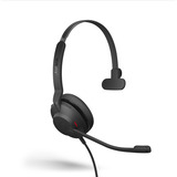 Jabra Evolve2 30 SE, MS on-ear headset Zwart, USB-C, USB-A, Stereo