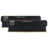 KLEVV URBANE V RGB 32 GB DDR5-6000 (2x 16 GB) werkgeheugen Zwart, KD5AGUA80-60A300V, XMP 3.0, EXPO