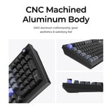 Keychron Q5 HE 8K Magnetic Switch Keyboard Wit, US lay-out (QWERTY), Keychron Ultra-Fast Lime, 96%, RGB leds, OSA double-shot PBT, hot swap, Knob