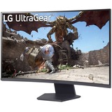 LG UltraGear 32GS60QC-B Curved Gaming monitor 31.5"  Zwart, 2x HDMI, 1x DisplayPort